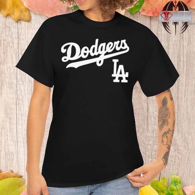 Los Angeles Dodgers Fanatics Branded Official Wordmark T-Shirt