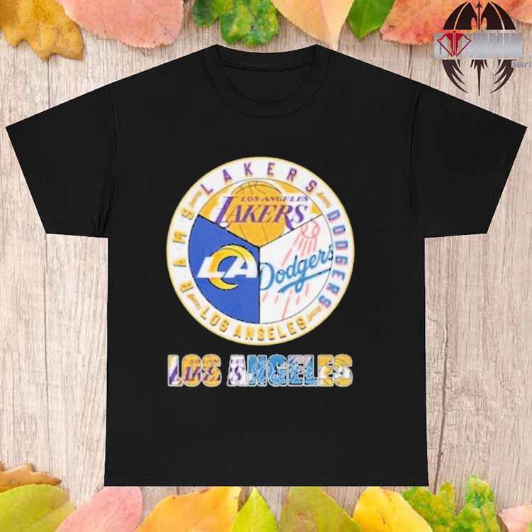 Los Angeles Lakers Dodgers Rams City Champions shirt, hoodie, sweater, long  sleeve and tank top