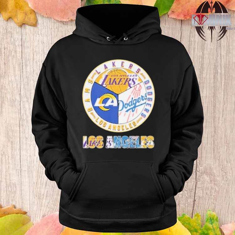 Official Los angeles Lakers Dodgers rams city champions 2023 T