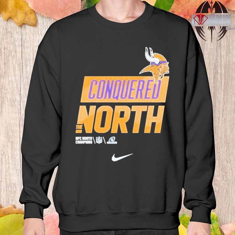 Minnesota Vikings Conquered The North logo T-shirt, hoodie, sweater, long  sleeve and tank top