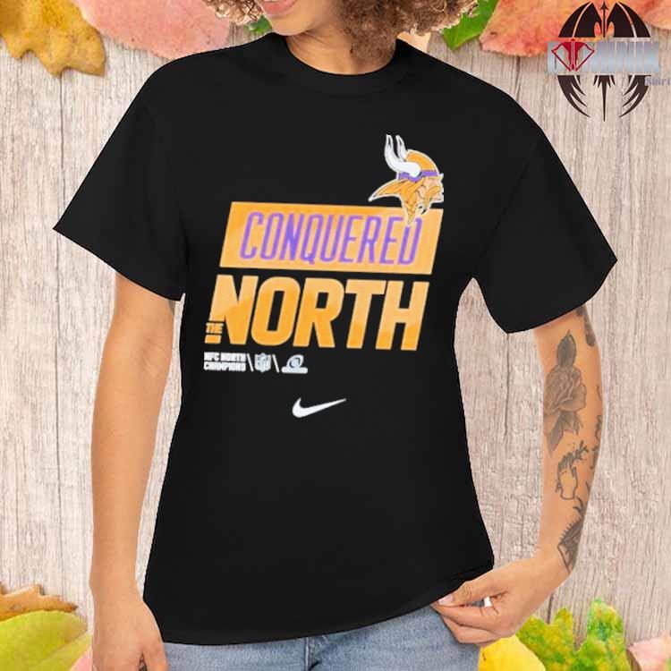 Minnesota Vikings Conquered The North Champions 2022 Shirt, hoodie,  sweater, long sleeve and tank top