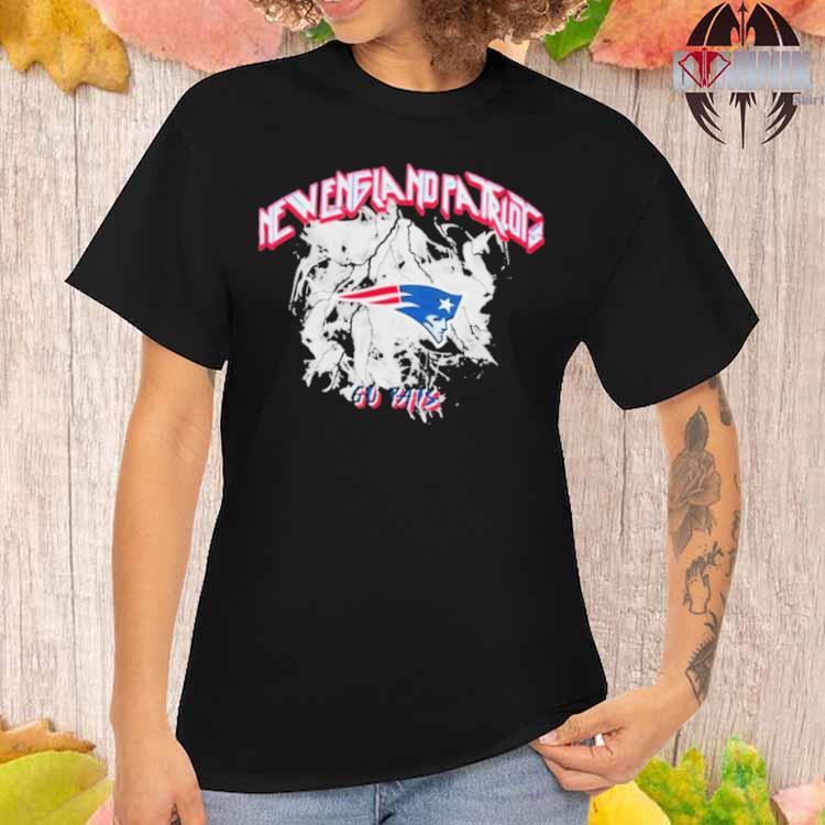 Official new England Patriots Wear By Erin Andrews Boyfriend T-Shirt,  hoodie, sweater, long sleeve and tank top