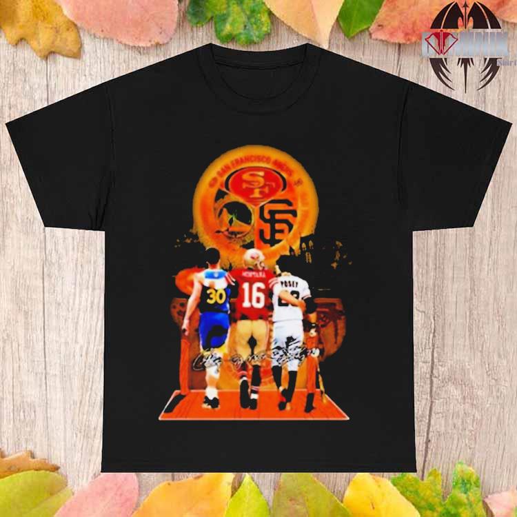 Halloween San Francisco 49ers Giants And Golden State Warrios T