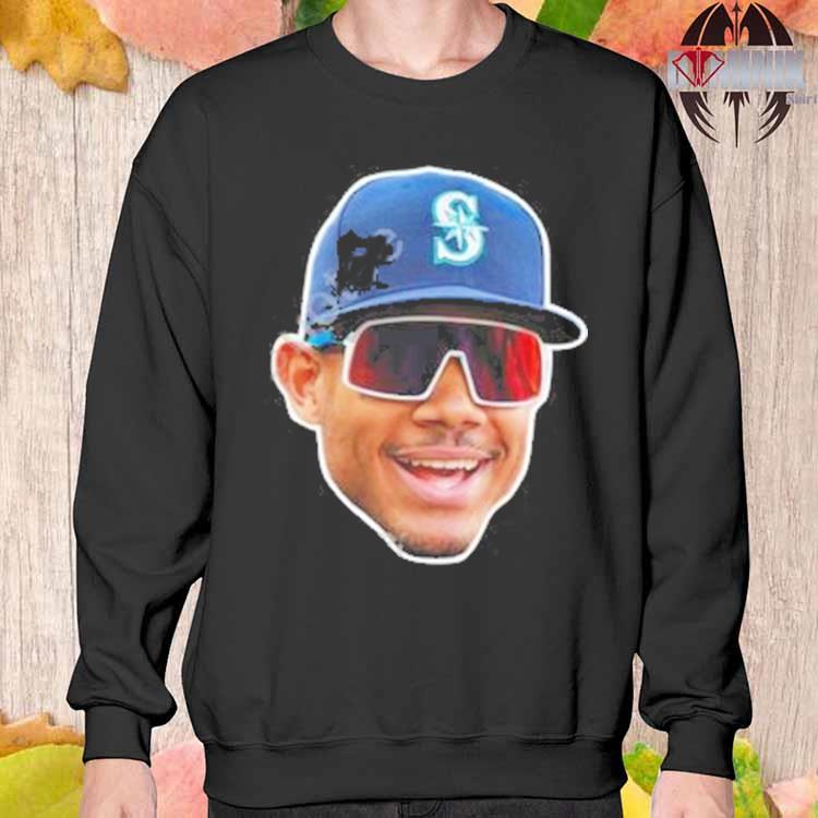 Official seattle mariners julio rodriguez head T-shirts, hoodie