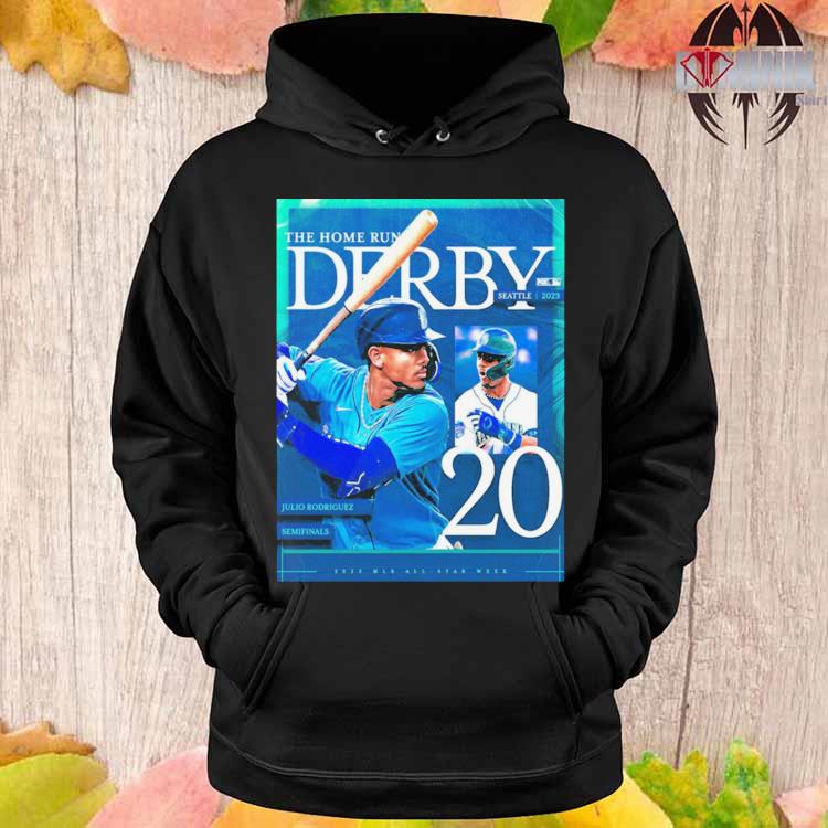 Seattle Mariners Julio Rodriguez The Homerun Derby Finishes With 20 In The  Semifinals Poster Canvas - Binteez