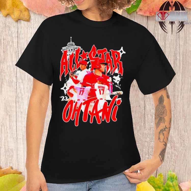 Official Shohei Ohtani All Star Game T-shirt Ladies Tee