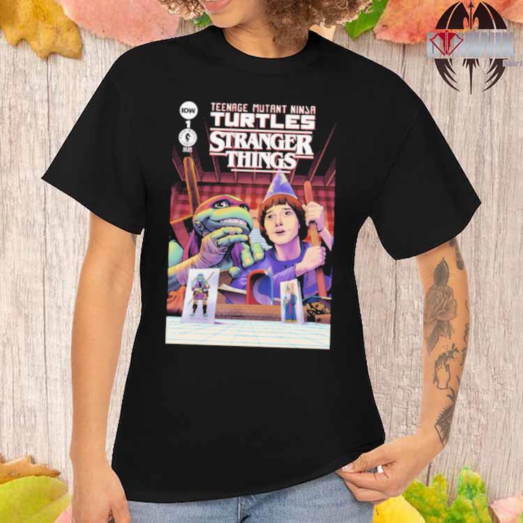 Teenage Mutant Ninja Turtles x Stranger Things Issue Shirt