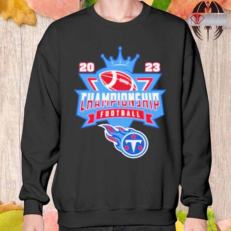 Tennessee Titans Football NFL 2023 Championship Crown Logo Shirt - Limotees