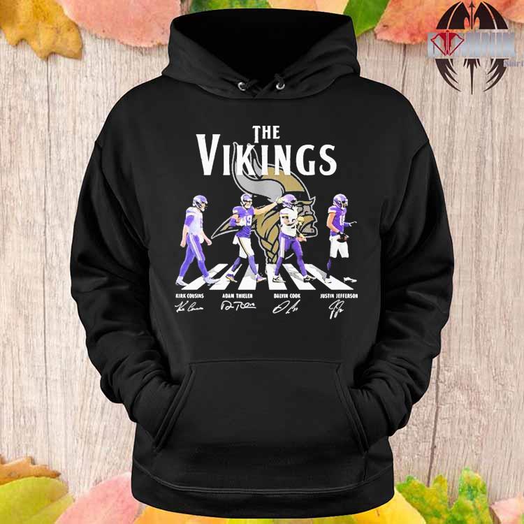 Minnesota Vikings Abbey Road Eric Kendricks Justin Jefferson Dalvin Cook  And Kirk Cousins Shirt, hoodie, sweater, long sleeve and tank top