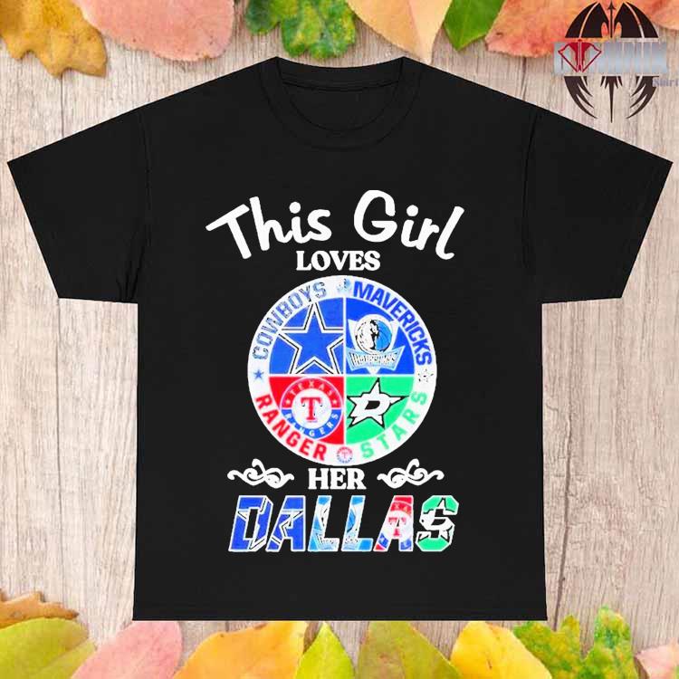 Official dallas Cowboys this girl loves her T-shirt, hoodie, tank top,  sweater and long sleeve t-shirt