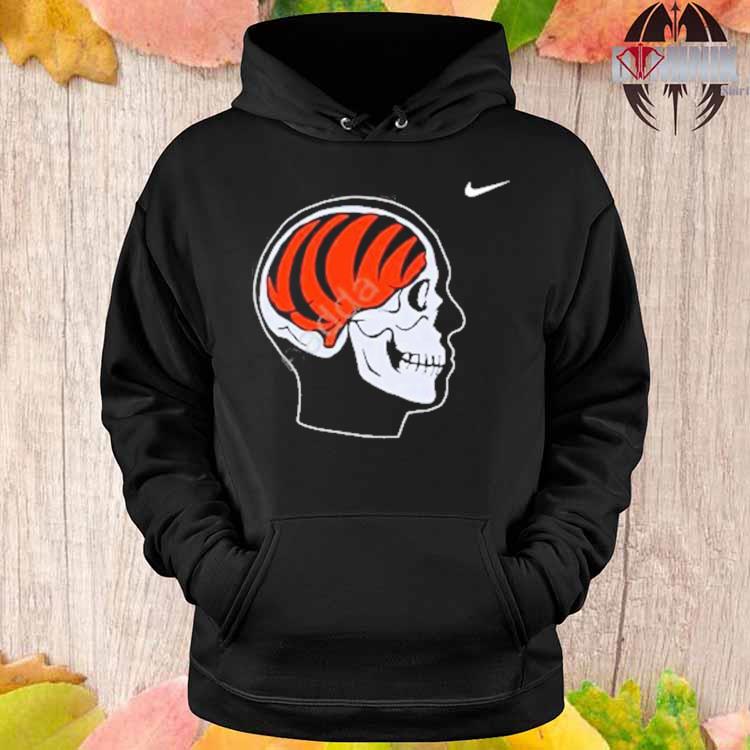 Official Nike Bengals On The Brain Shirt, hoodie, tank top, sweater and  long sleeve t-shirt