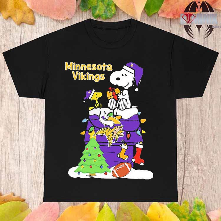 Official Christmas Snoopy Minnesota vikings T-shirt, hoodie, sweater, long  sleeve and tank top