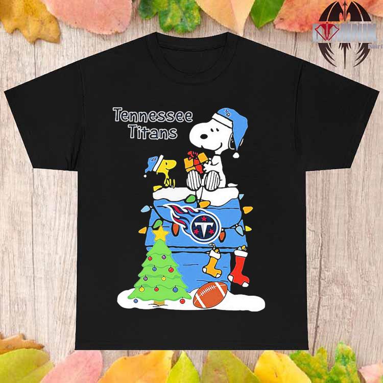 Official Christmas Snoopy Tennessee Titans T-shirt, hoodie, tank