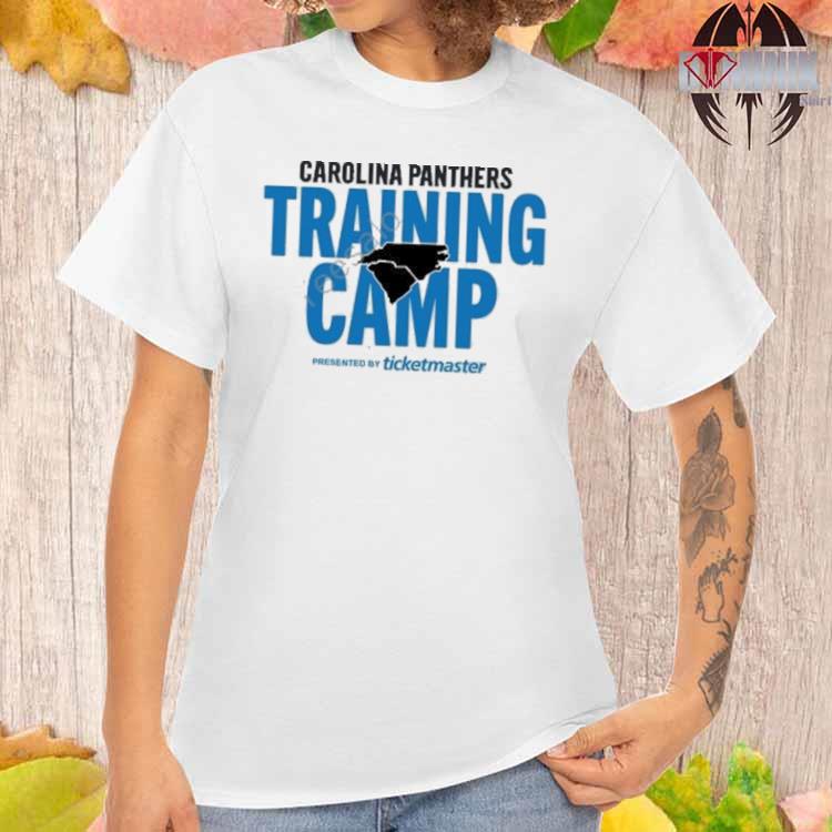 Carolina panthers training camp presented by ticketmaster shirt, hoodie,  sweater, long sleeve and tank top