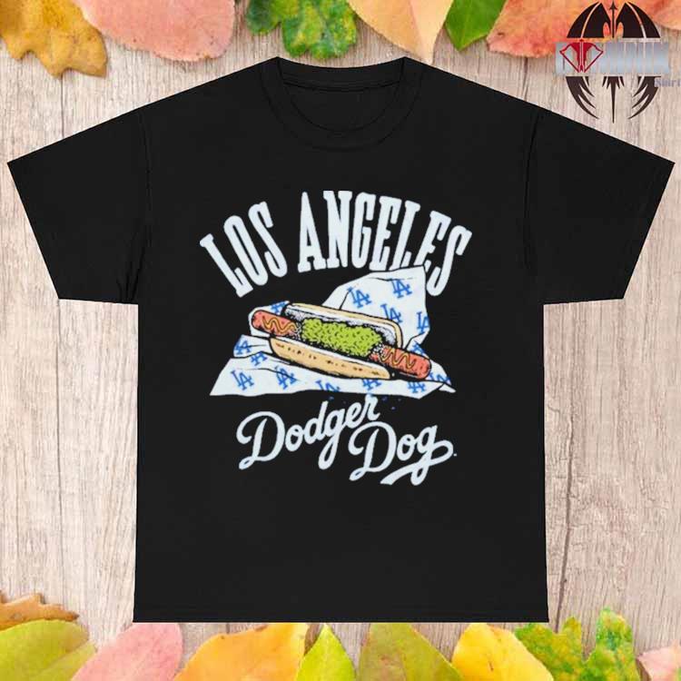 Los Angeles Dodgers Homage Dodger Dogs Hyper Local Tri-Blend T-Shirt - Royal