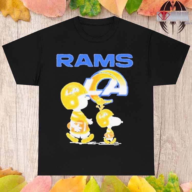 Los Angeles Rams Snoopy and Charlie Brown with Woodstock cartoon T-shirt,  hoodie, sweater, long sleeve and tank top