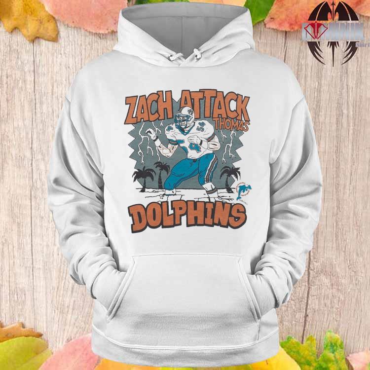 Miami Dolphins Zach Thomas art shirt, hoodie, sweater and long sleeve