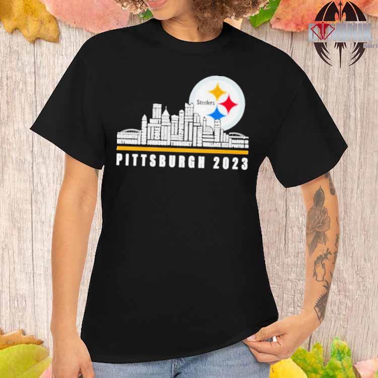 Official pittsburgh Steelers team player logo 2023 shirt, hoodie, sweater,  long sleeve and tank top