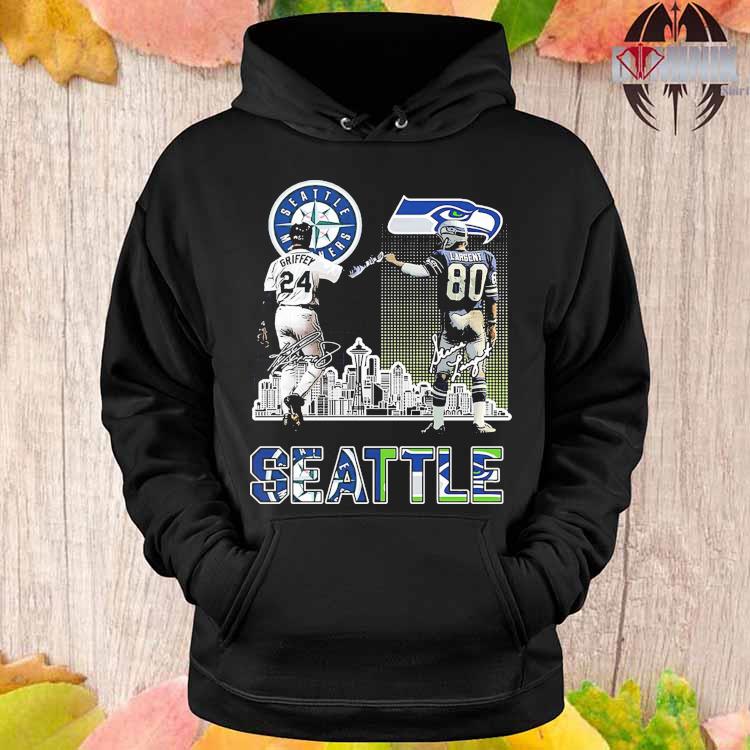 Official seatle Mariners Griffey And Seahawks Largent City Champion T Shirt,  hoodie, long sleeve tee