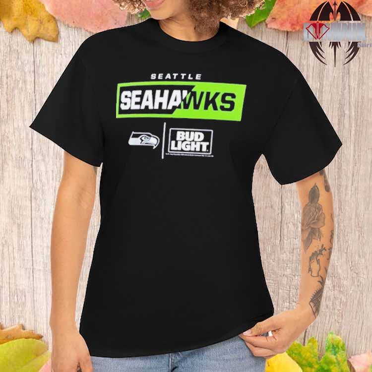 Seattle Seahawks Nfl X Bud Light T-Shirt, hoodie, longsleeve