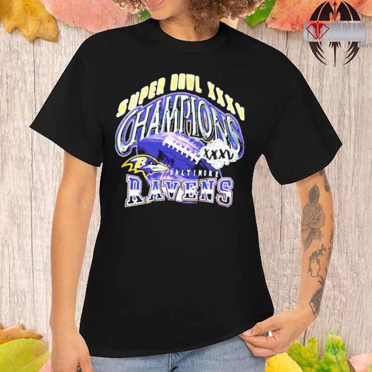 Super Bowl XXXV Champions Baltimore Ravens Shirt