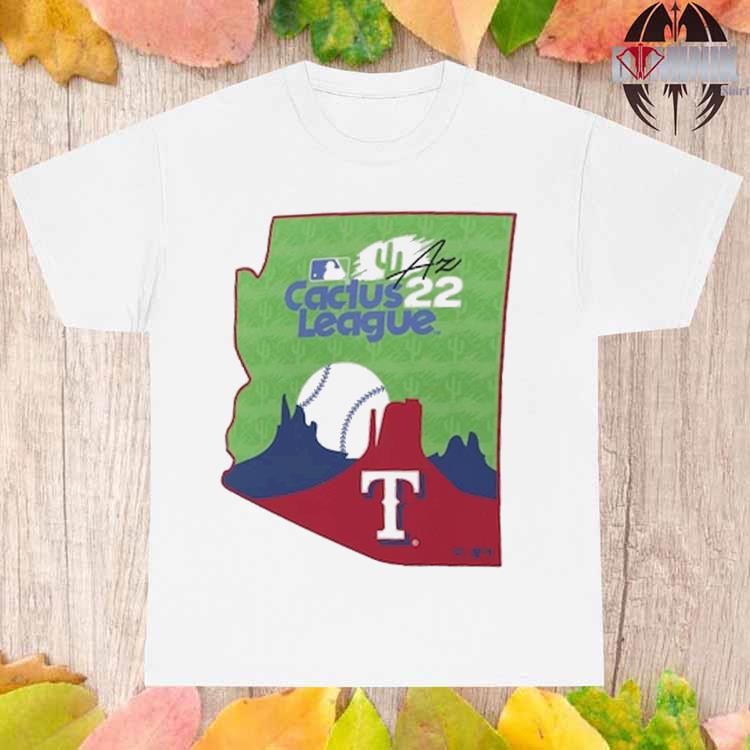 Texas Rangers Fanatics Branded 2022 Mlb Spring Training Cactus League State  T-shirt - Shibtee Clothing