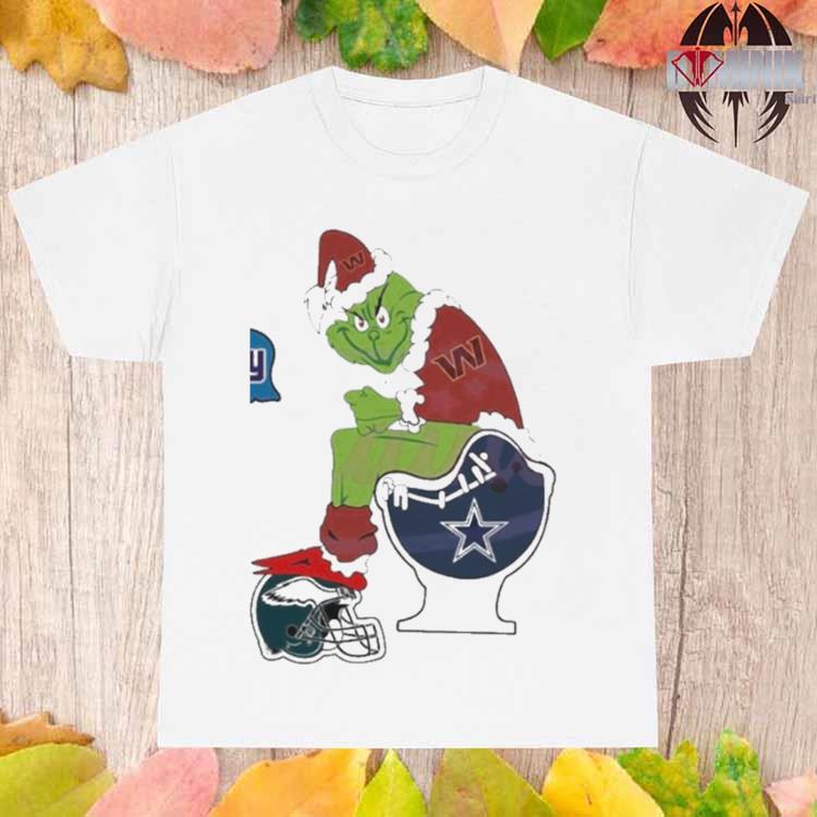 Official Dallas Cowboys Santa Grinch toilet shirt, hoodie, tank top and  sweater