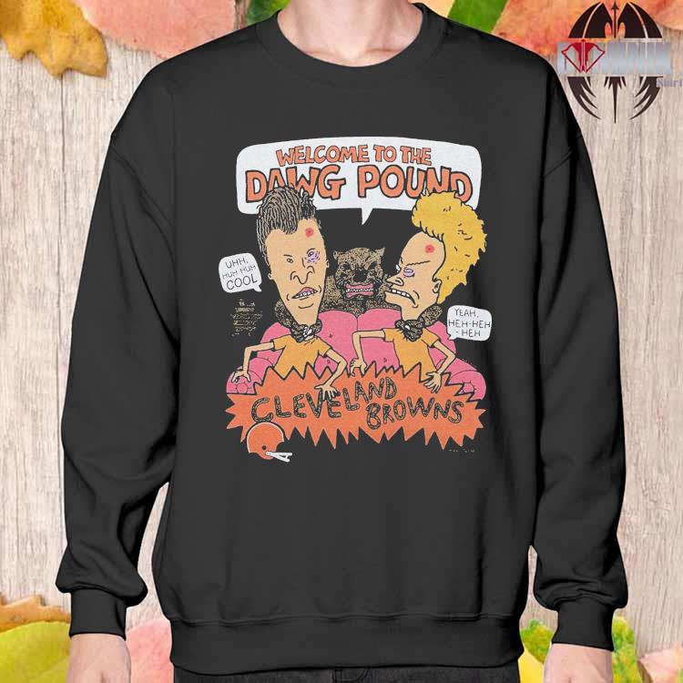 Beavis And Butthead X Cleveland Browns Dawg Pound Shirt, hoodie, sweater  and long sleeve