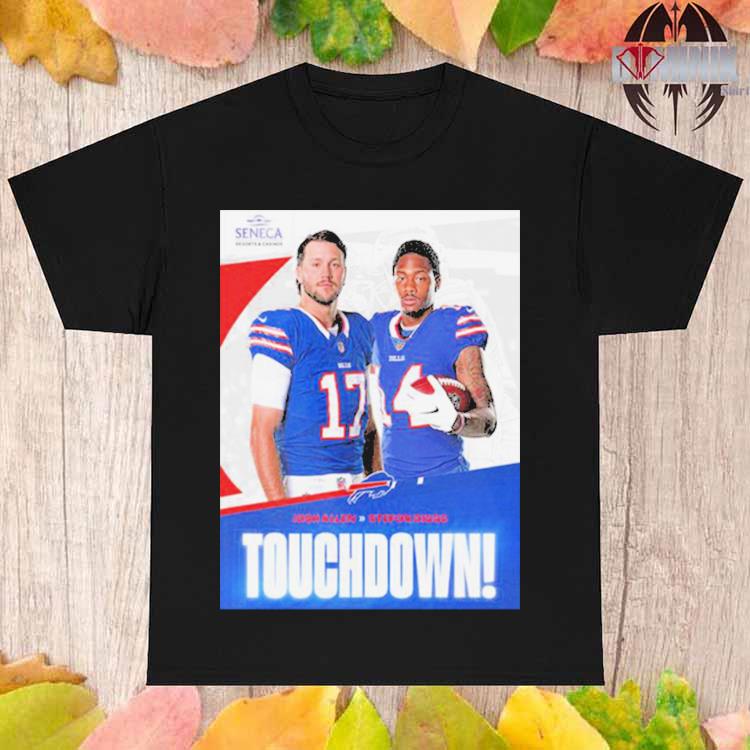 Buffalo Bills vs New York Jets Touch Down Josh Allen And Stefon Diggs NFL  2023 3D T-Shirt - Binteez