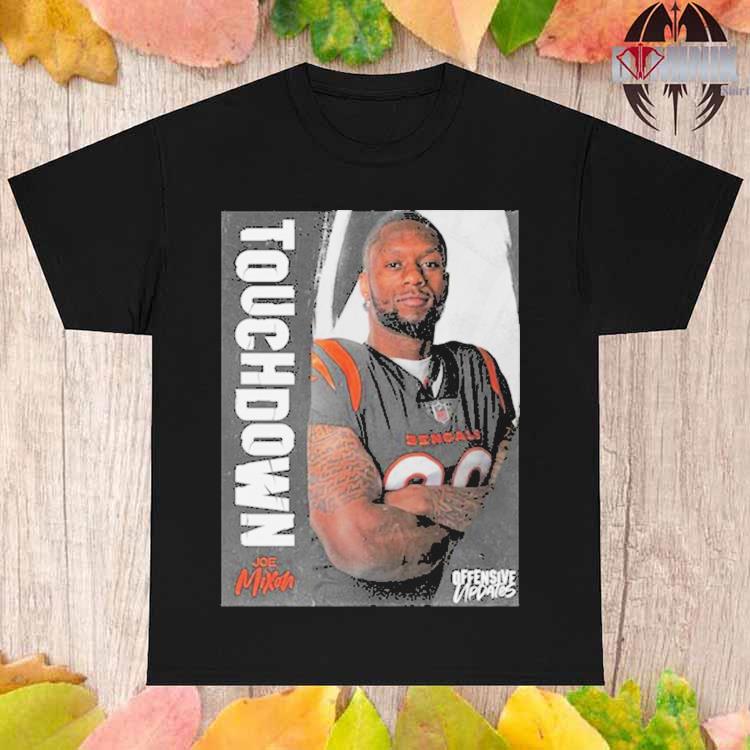 Cincinnati Bengals 14 Yard Touch Down For Joe Mixon Offensive Updates 3D T- Shirt - Binteez