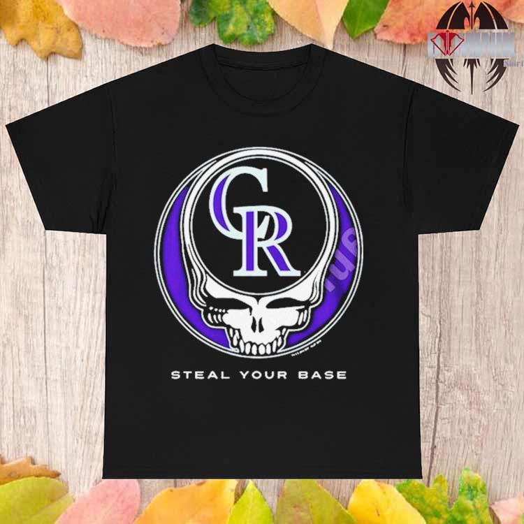 Colorado Rockies Steal Your Base Black Athletic Shirt, hoodie, longsleeve,  sweatshirt, v-neck tee