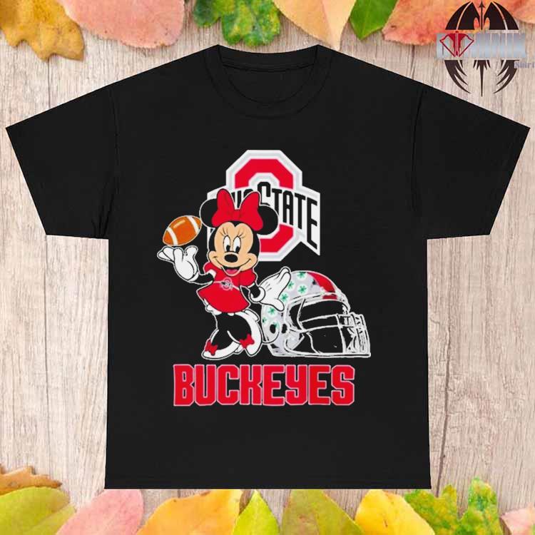 Official Disney minnie mouse Ohio state buckeyes Football 2023 T-shirt,  hoodie, tank top, sweater and long sleeve t-shirt