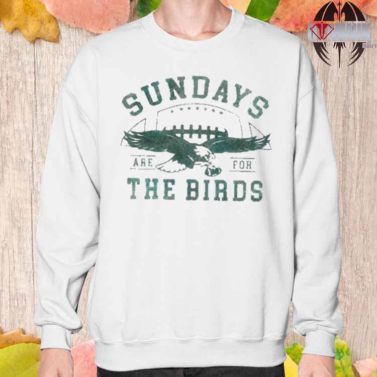 Eagles Kelly Green Hoodie Sweatshirt T Shirt Double Sided Sundays