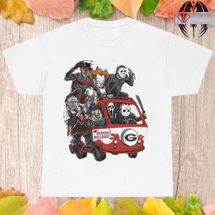 Georgia athletics the Simpsons halloween 2023 art design t-shirt