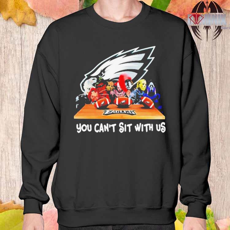 Philadelphia Eagles Halloween horror movies characters shirt