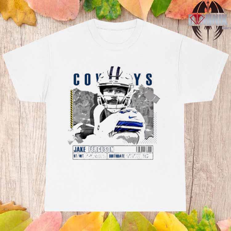 Jake Ferguson 87 Dallas Cowboys football player poster shirt, hoodie,  sweater, long sleeve and tank top