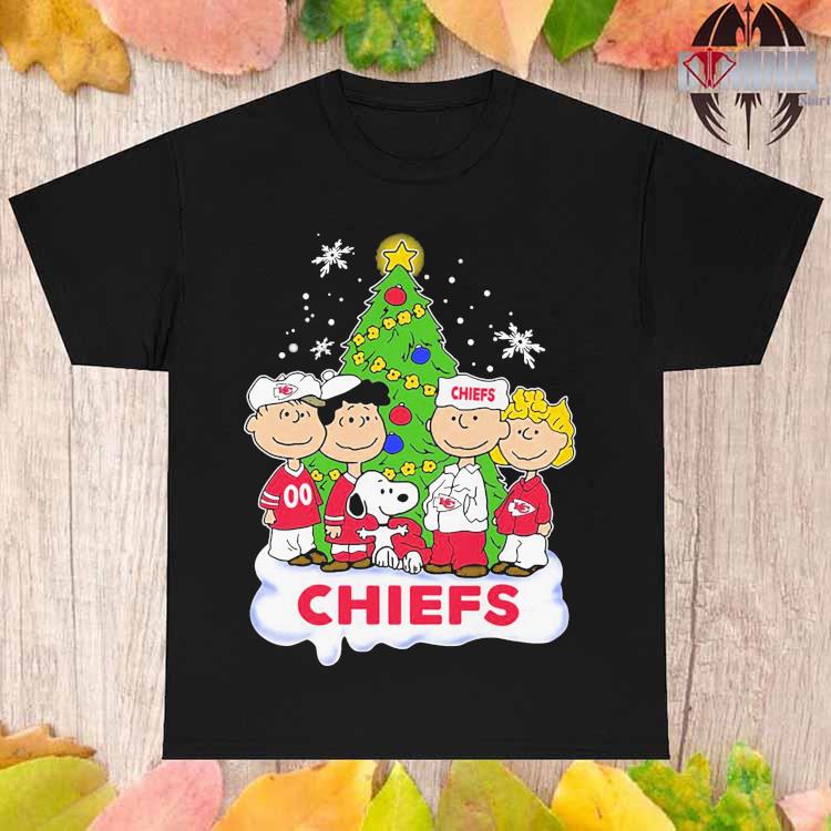 Kansas City Chiefs Snoopy Peanuts Christmas Tee Shirt Hoodie Tank