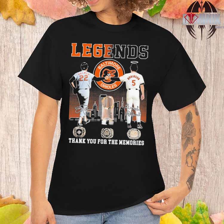 Official legends Baltimore Orioles Palmer And Robinson Thank You