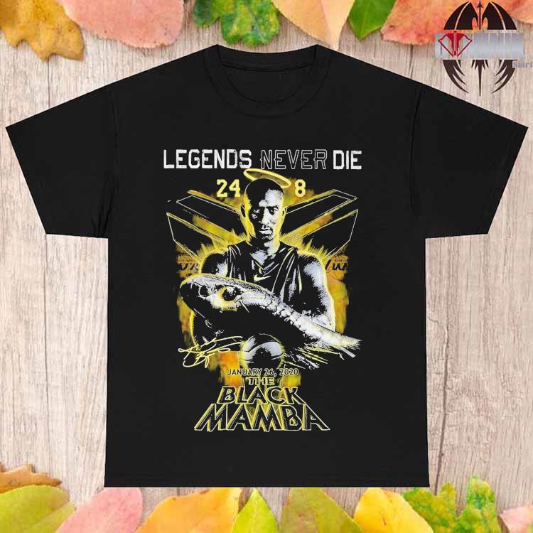Legends Never Die January 26 2020 The Black Mamba Shirt, hoodie