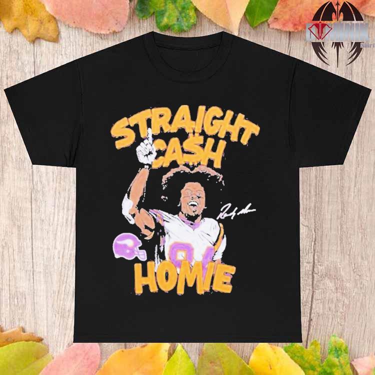 Straight Cash Homie Minnesota Vikings Randy Moss Signature Shirt, hoodie,  sweater and long sleeve