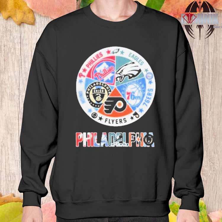 Philadelphia Sports Teams Phillies, Eagles, 47ers, Flyers, Union Logo Shirt,  hoodie, sweater, long sleeve and tank top