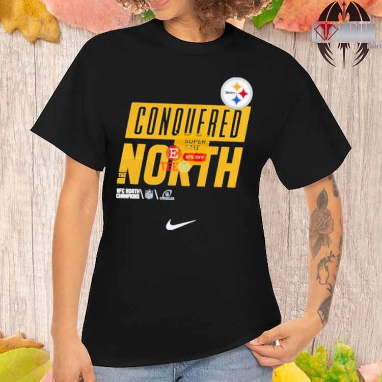 Pittsburgh Steelers Conquered The North Nfl 2023 Playoff Shirt - Peanutstee