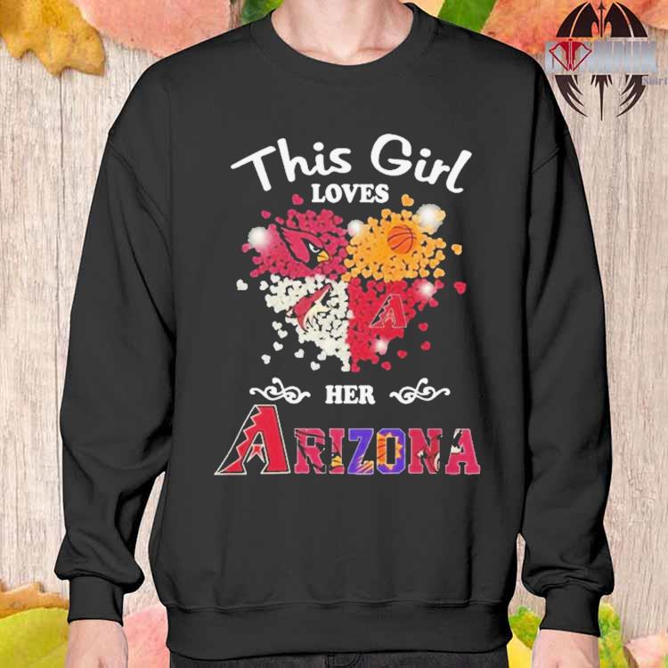 Official This Girl Love Her Arizona Cardinals Mascot Shirt, hoodie,  sweater, long sleeve and tank top