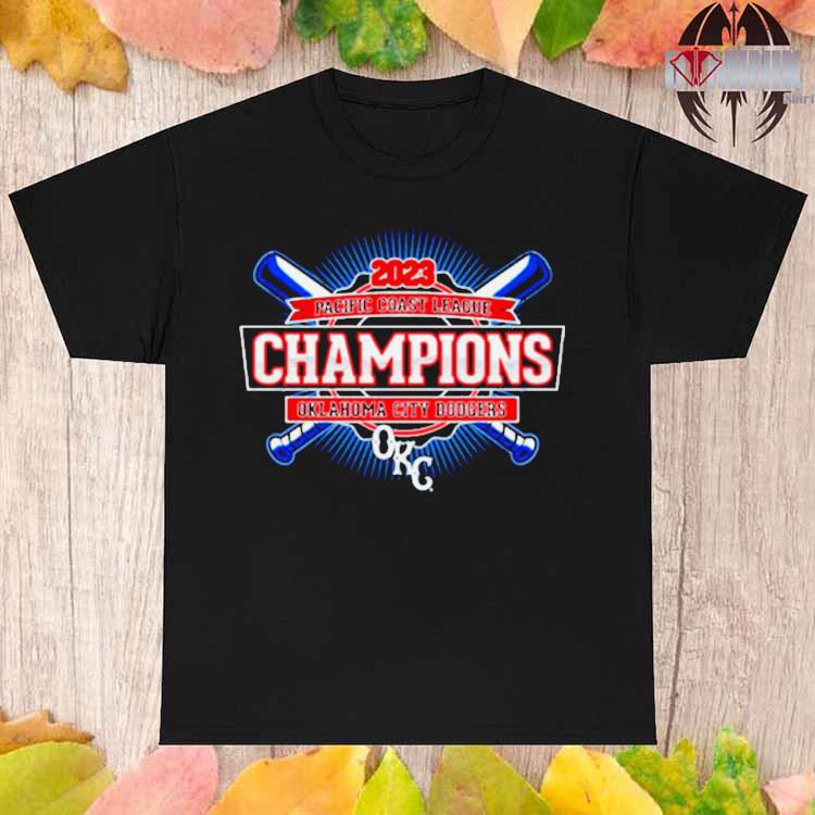 Oklahoma City Dodgers 2023 Pacific Coast League Champions T-shirt