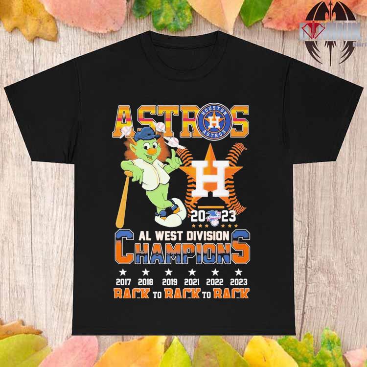 Orbit Houston Astros 2023 AL West Division Champions Shirt, hoodie