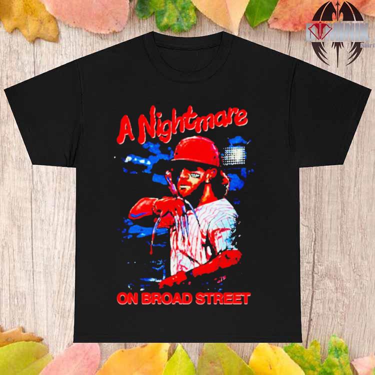 A Nightmare On Broad Steet Bryce Harper Shirt, hoodie, sweater