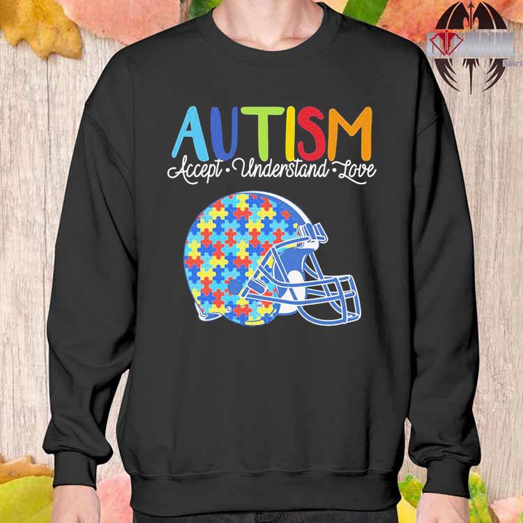 Official Cleveland browns NFL autism awareness accept understand