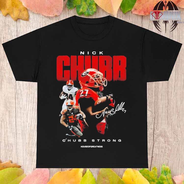 Nick Chubb Cleveland Browns retro shirt, hoodie, sweater, long