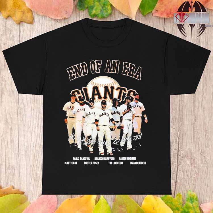 Official End of an era san francisco giants T-shirt, hoodie, tank