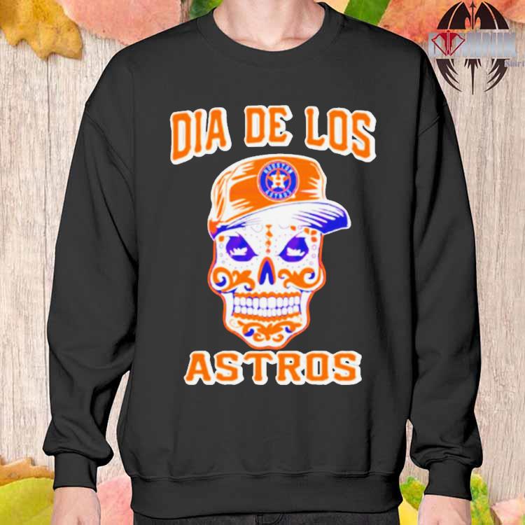 Official Houston astros sugar skull dia de los astros T-shirt, hoodie,  sweater, long sleeve and tank top